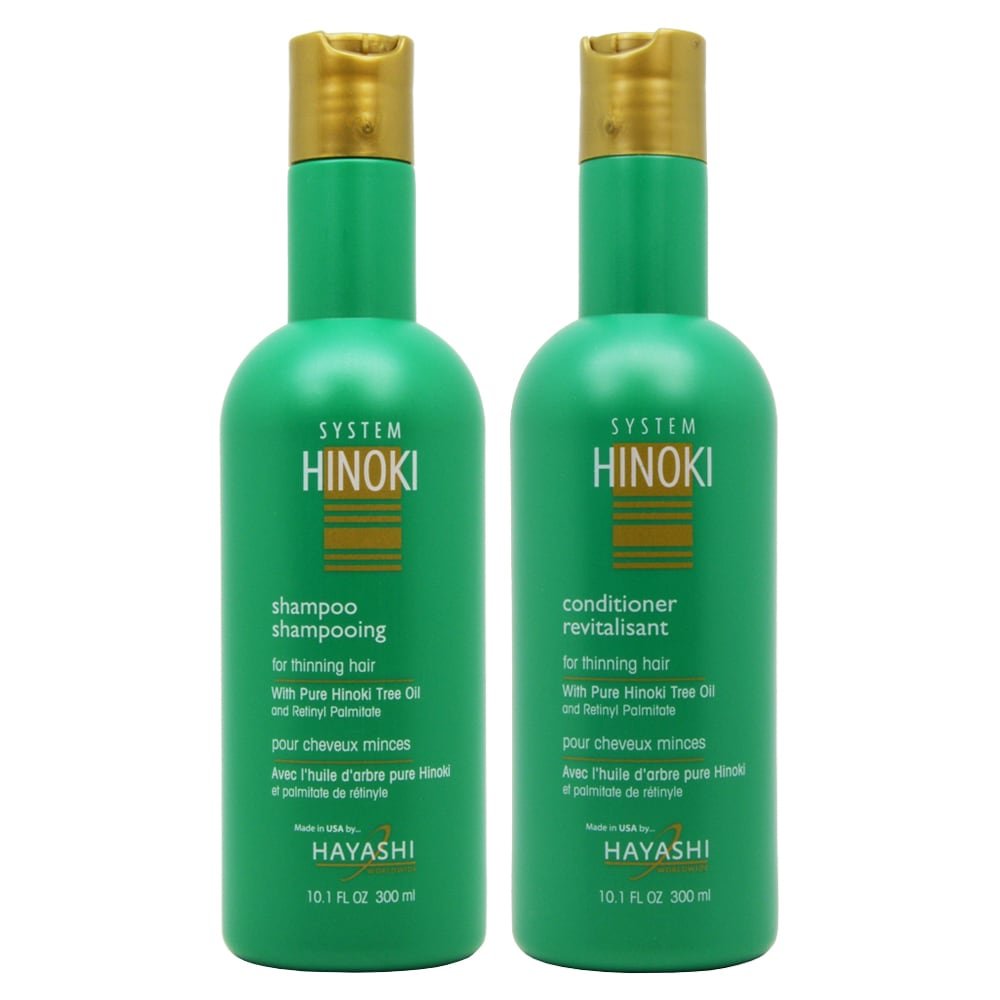 Hayashi System Hinoki Shampoo & Conditioner 10oz Duo 'Set'
